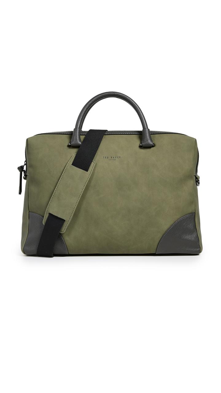 Ted Baker Nubuck Document Bag