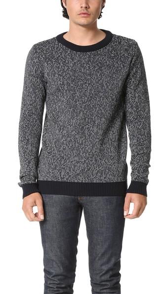 S N S Herning Neuron Crew Neck Sweater