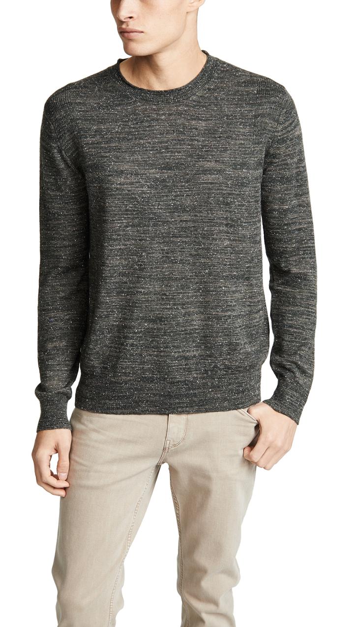 Club Monaco Space Dye Donegal Rollneck