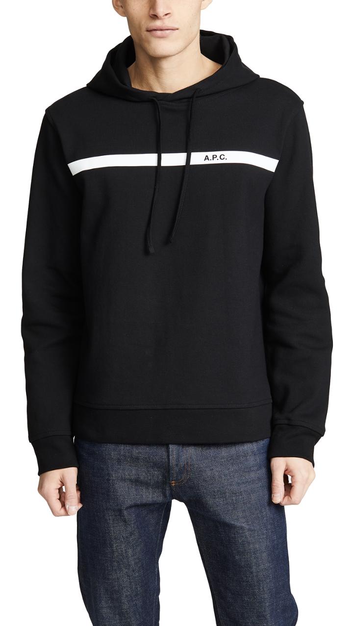 A P C Hoodie Sweatshirt