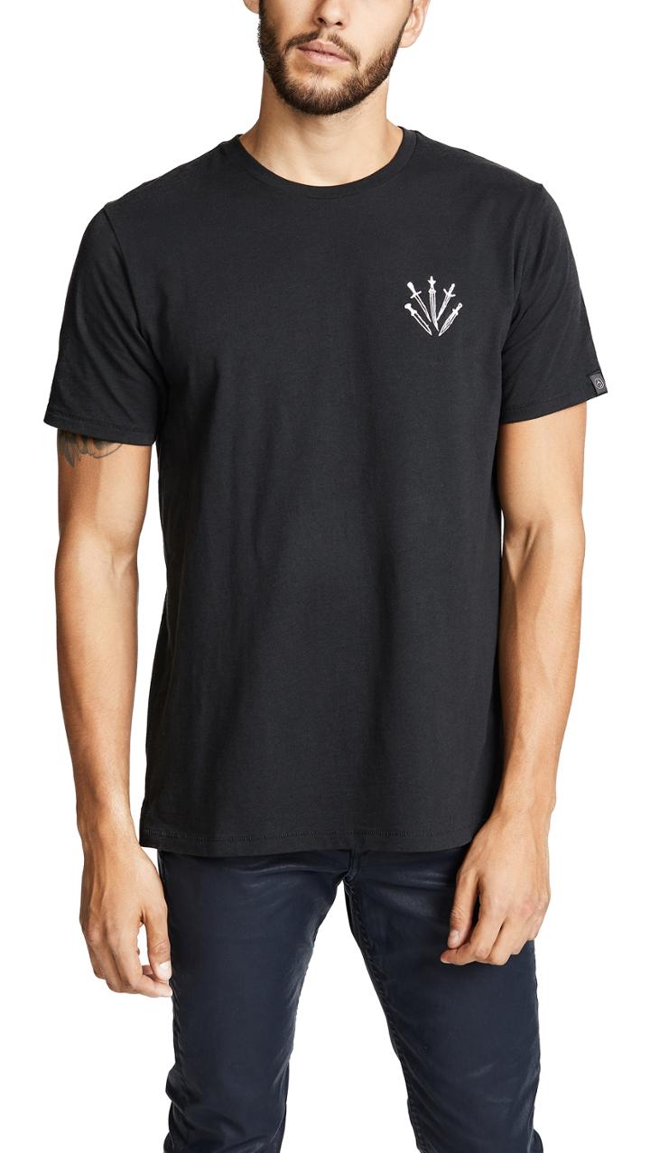 Rag Bone Dagger Embroidery Tee