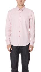 Naked Famous Flower Dyed Oxford Shirt