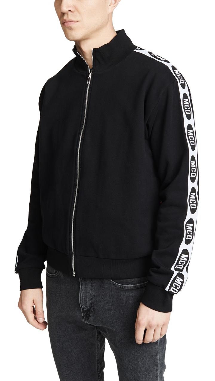 Mcq Alexander Mcqueen Zip Through Track Jacket