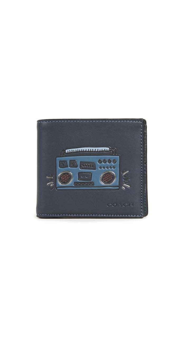 Coach 1941 X Keith Haring Glovetan Double Bill Wallet