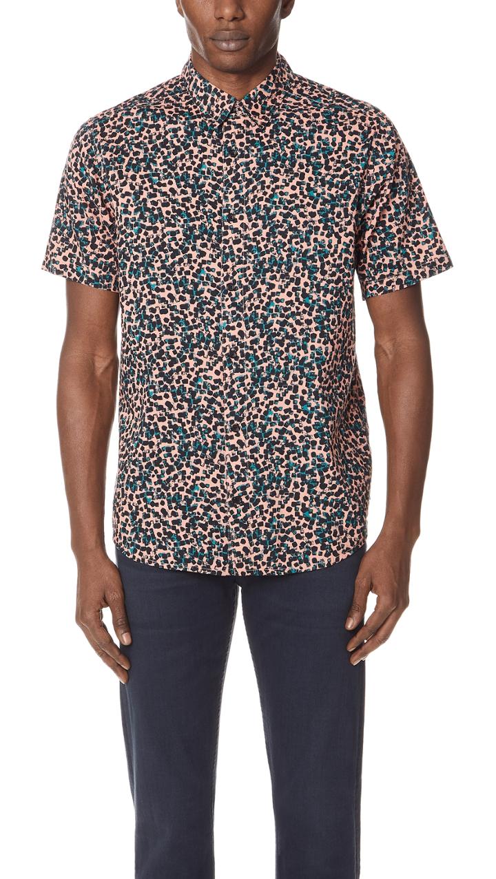 Rvca Barrow Short Sleeve Shirt