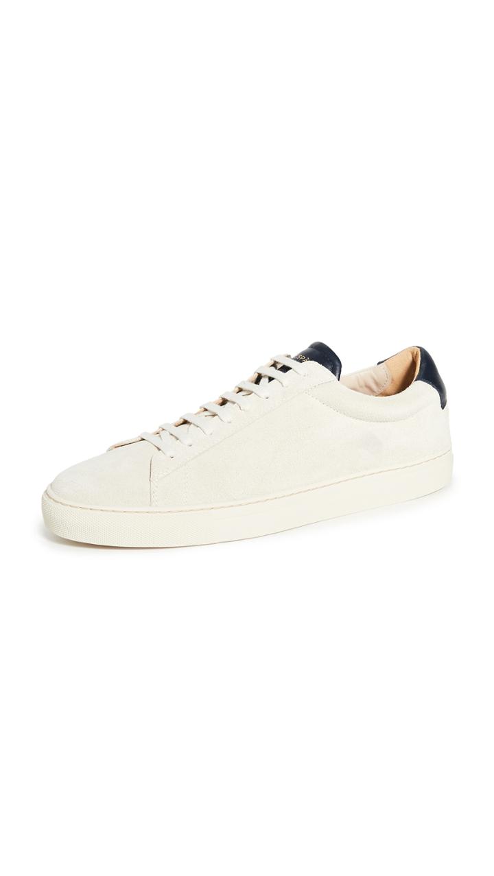 Zespa Zsp4 Suede Low Top Sneakers