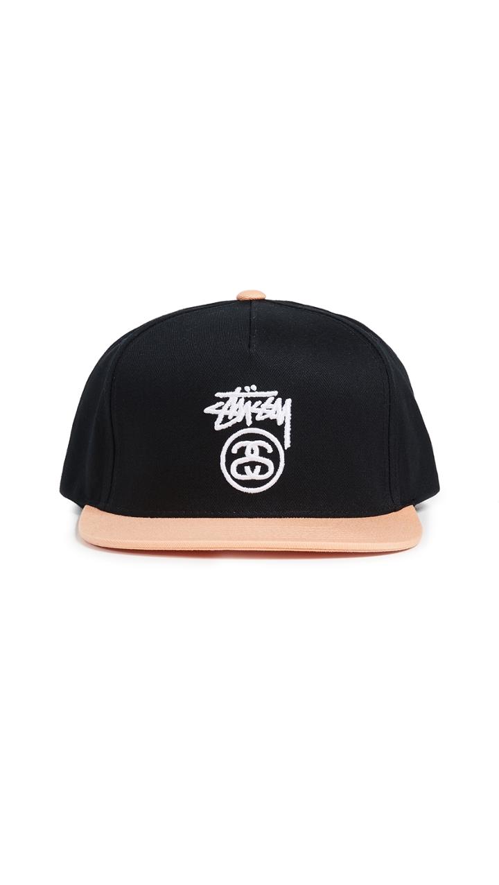 Stussy Stock Logo S18 Snapback Cap