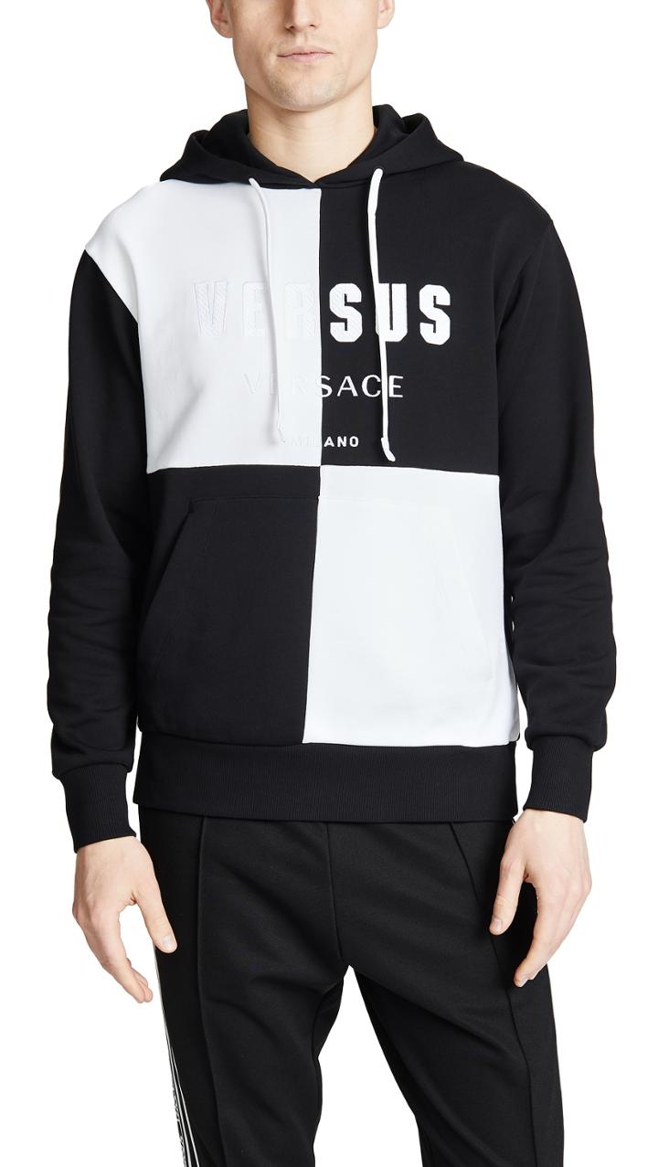 Versus Versace Abb Sport Felpa Uomo Hoddie Regular