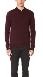 Club Monaco Merino Quarter Zip Sweater