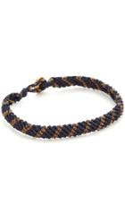 Caputo Co Hand Knotted Stripe Bracelet