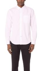 Club Monaco Slim Soft Stripe Shirt