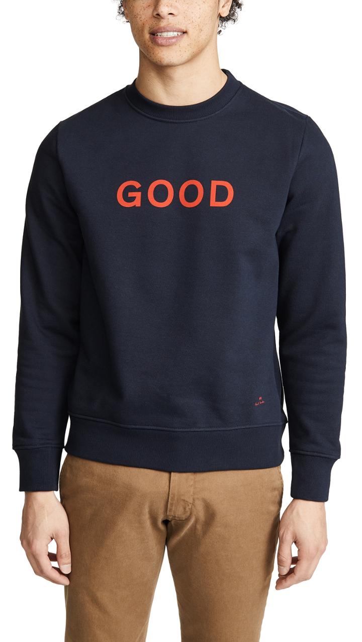Ps Paul Smith Good Print Sweatshirt