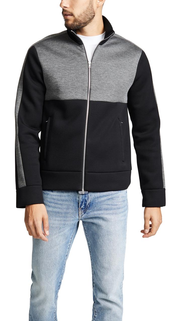Helmut Lang Contrast Track Zip Jacket