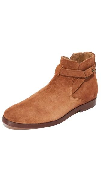 H By Hudson Cutler Suede Belted Boots