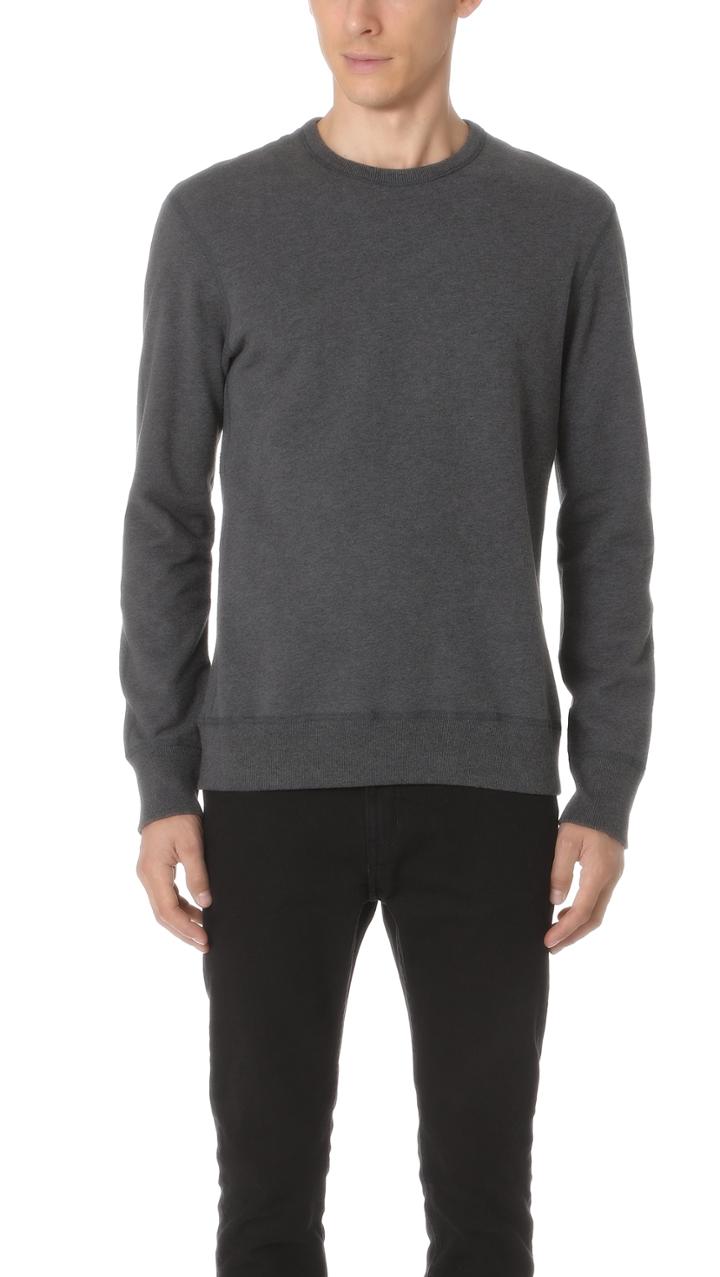 Reigning Champ Mid Weight Classic Crew Neck Sweatshirt