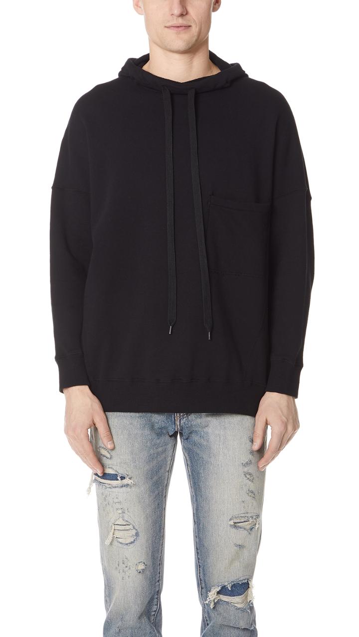 Gustav Von Aschenbach The Chest Pocket Hooded Sweatshirt