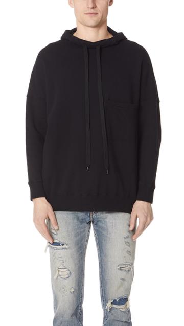 Gustav Von Aschenbach The Chest Pocket Hooded Sweatshirt