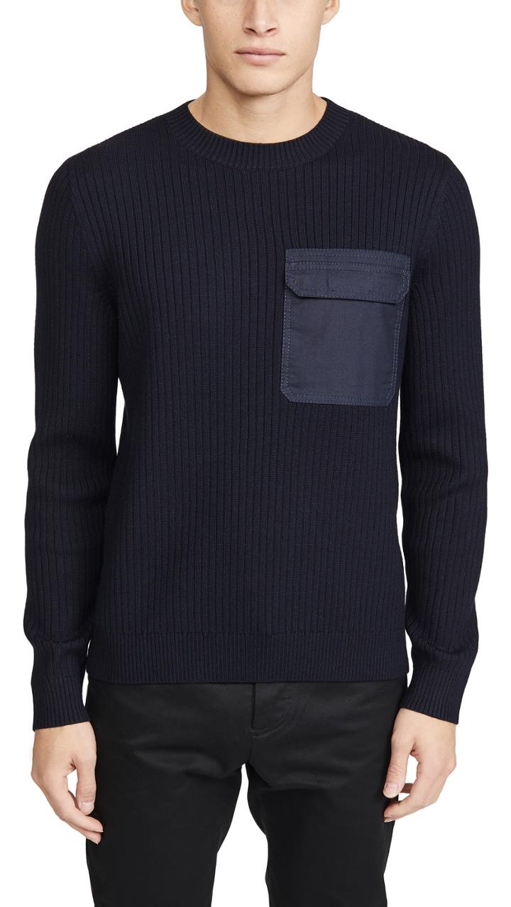 A P C Pull Bluestack Sweater
