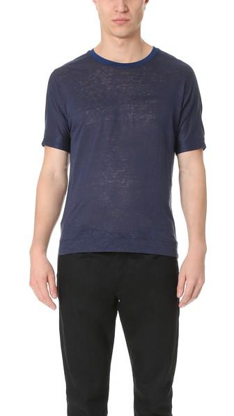 Calvin Klein Collection Polster Linen Tee