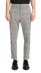 Club Monaco Drain Pipe Plaid Pants