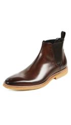 To Boot New York Atlas Leather Chelsea Boots With Crepe Sole