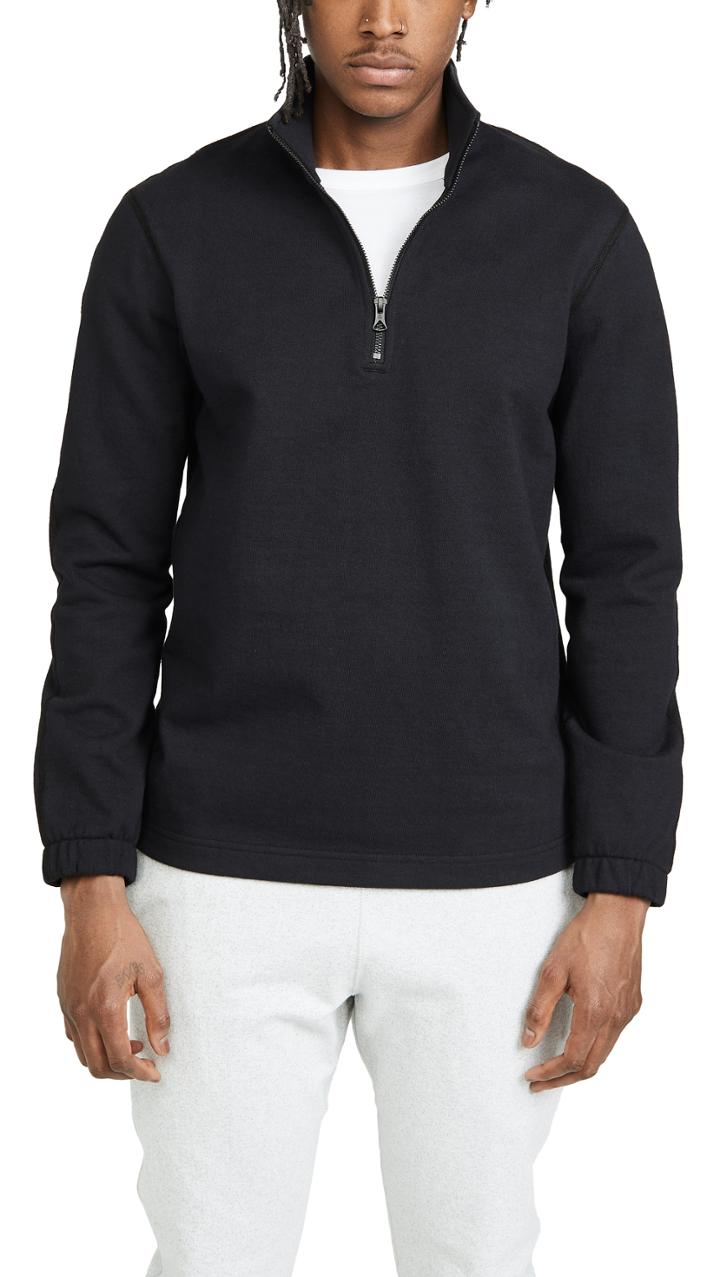 Reigning Champ Lightweight Terry Half Zip Pullover