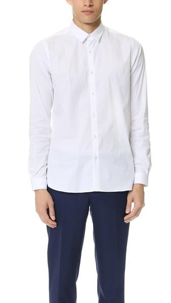 The Kooples Point Collar Stretch Shirt