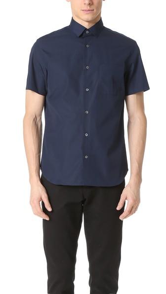 Calvin Klein Collection Relic Short Sleeve Shirt