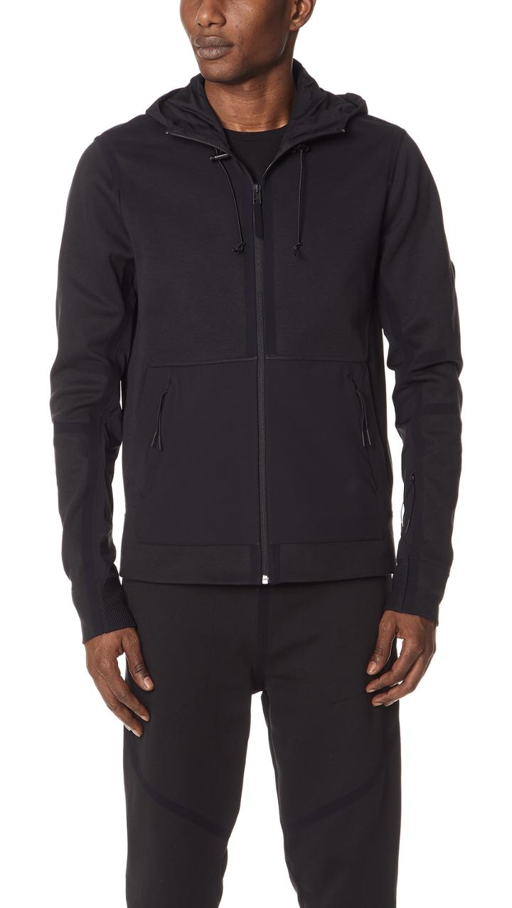 Isaora Taped Zip Hoodie