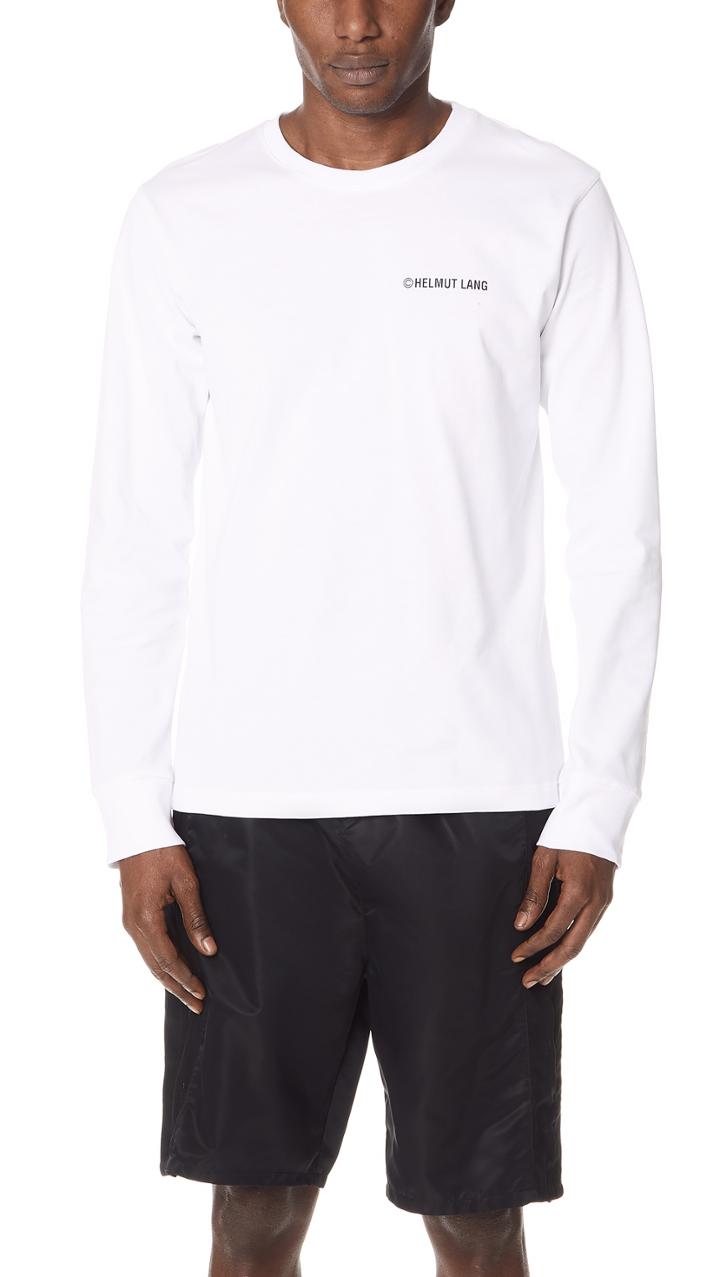 Helmut Lang Long Sleeve Taxi Tee