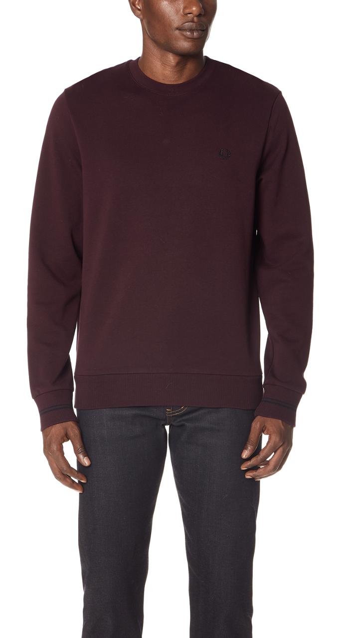 Fred Perry Crew Neck Sweatshirt