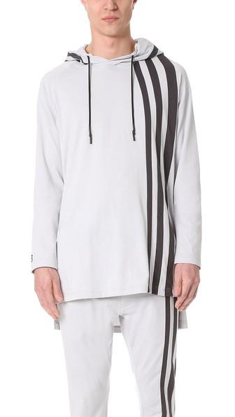 Y 3 3 Stripe Hoodie