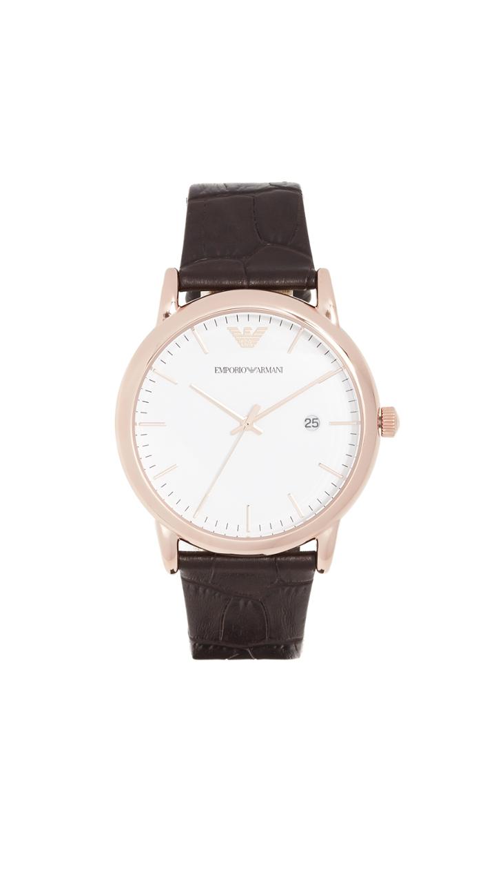 Emporio Armani Luigi Slim Watch 43mm