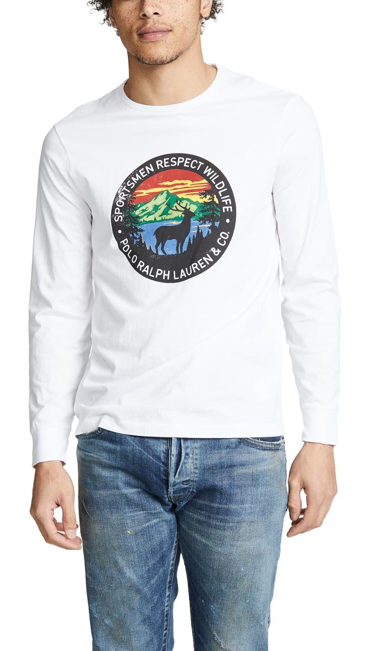 Polo Ralph Lauren Slim Fit Long Sleeve Tee