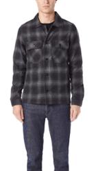 Naked Famous Workshirt Brushed Ombre Flannel