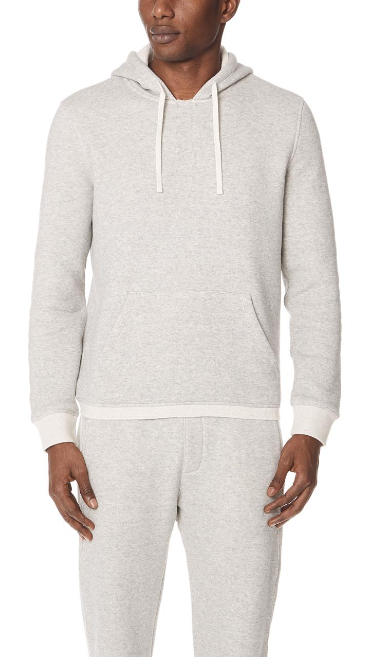 Vince Plush Pullover Hoodie