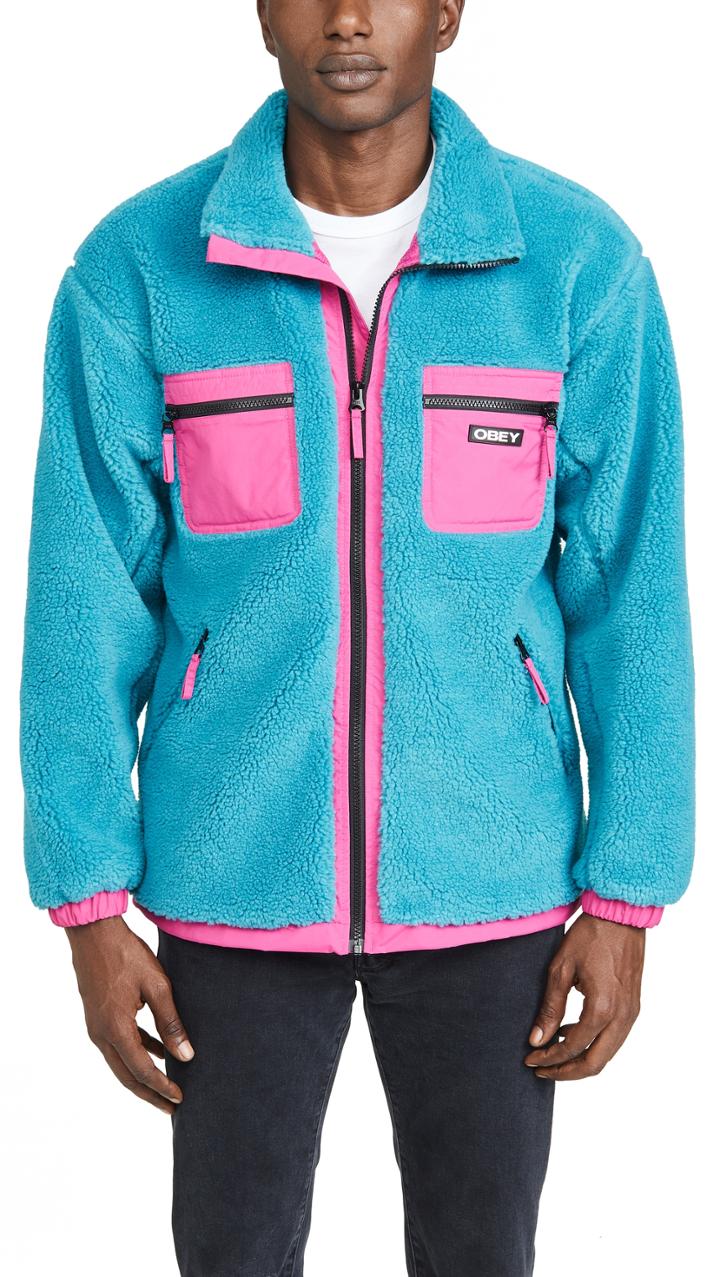 Obey Out There Sherpa Jacket