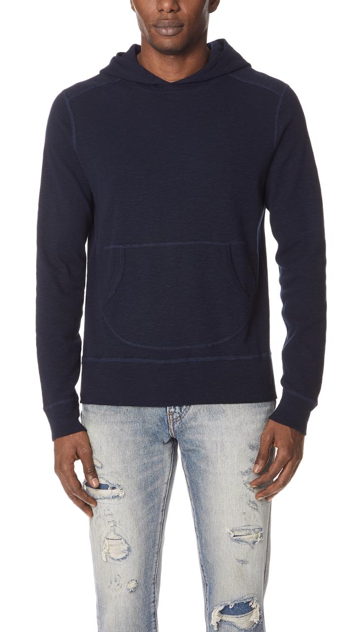 Wings Horns 1x1 Slub Hoodie