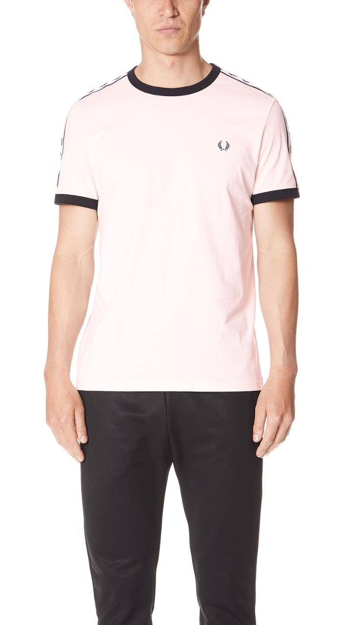 Fred Perry Taped Ringer T Shirt