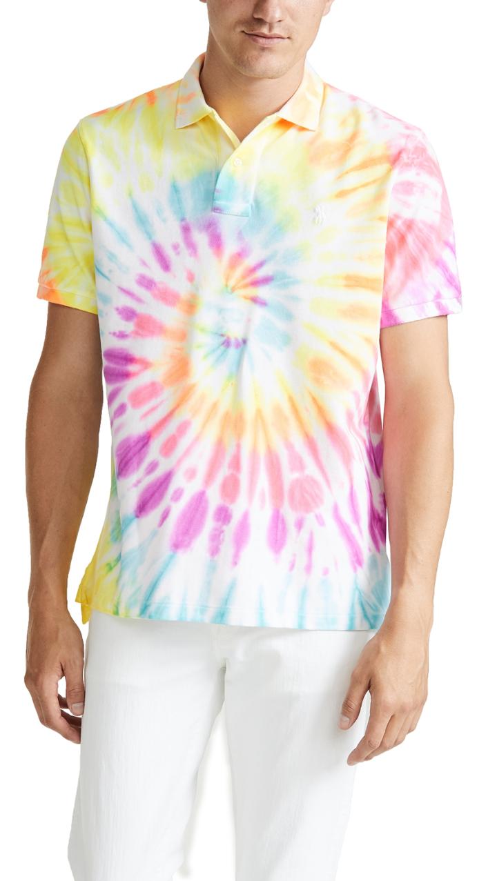 Polo Ralph Lauren Short Sleeve Tie Dye Polo Shirt