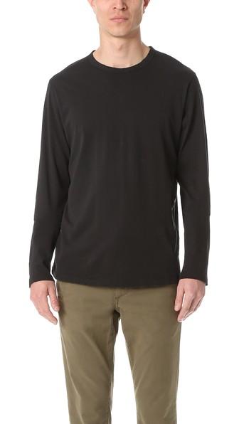 Baldwin Denim Long Sleeve Pima Tee