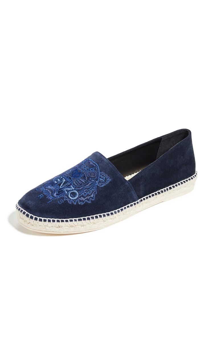 Kenzo Classic Suede Tiger Espadrilles
