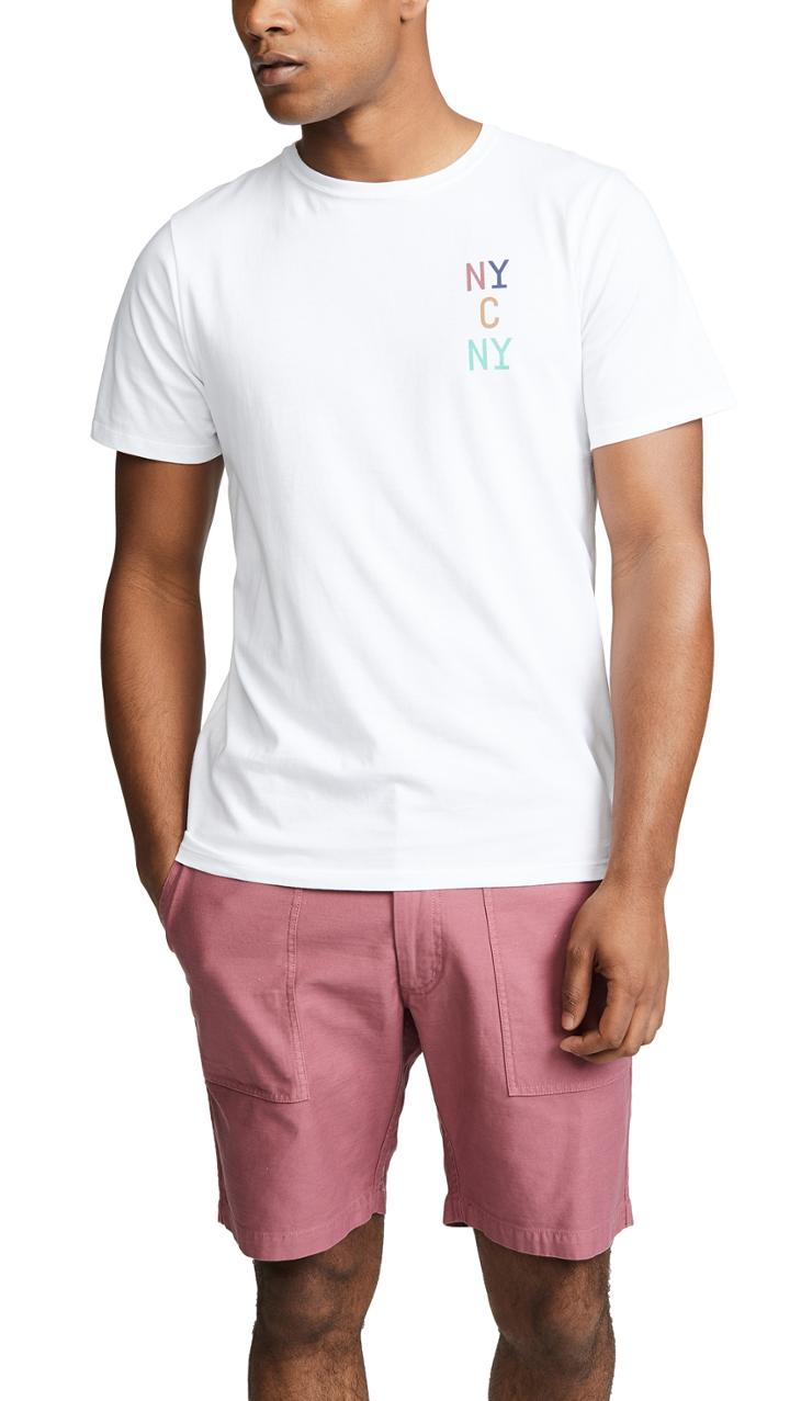 Saturdays Nyc Nyc Short Sleeve Tee