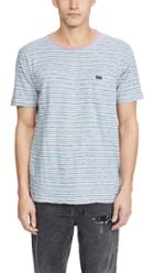 Rvca Foz Striped T Shirt