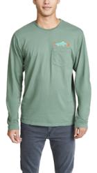 Mollusk Hot Salmon Long Sleeve Tee