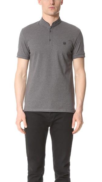 The Kooples Band Collar Polo