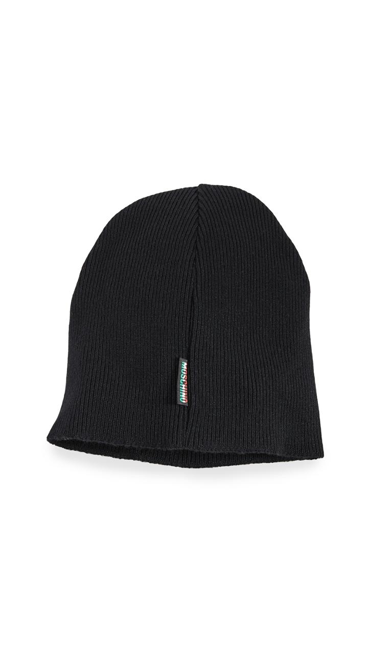 Moschino Tri Color Logo Beanie