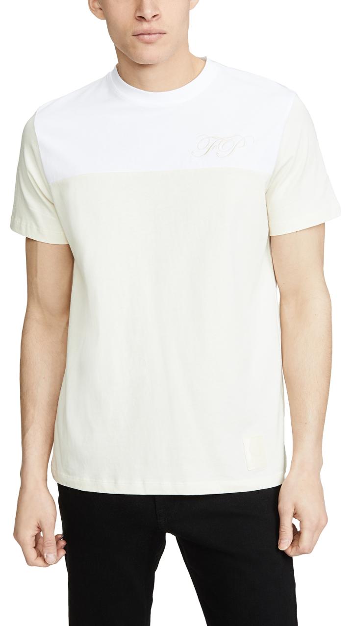 Fred Perry By Raf Simons Embroidered Initial T Shirt