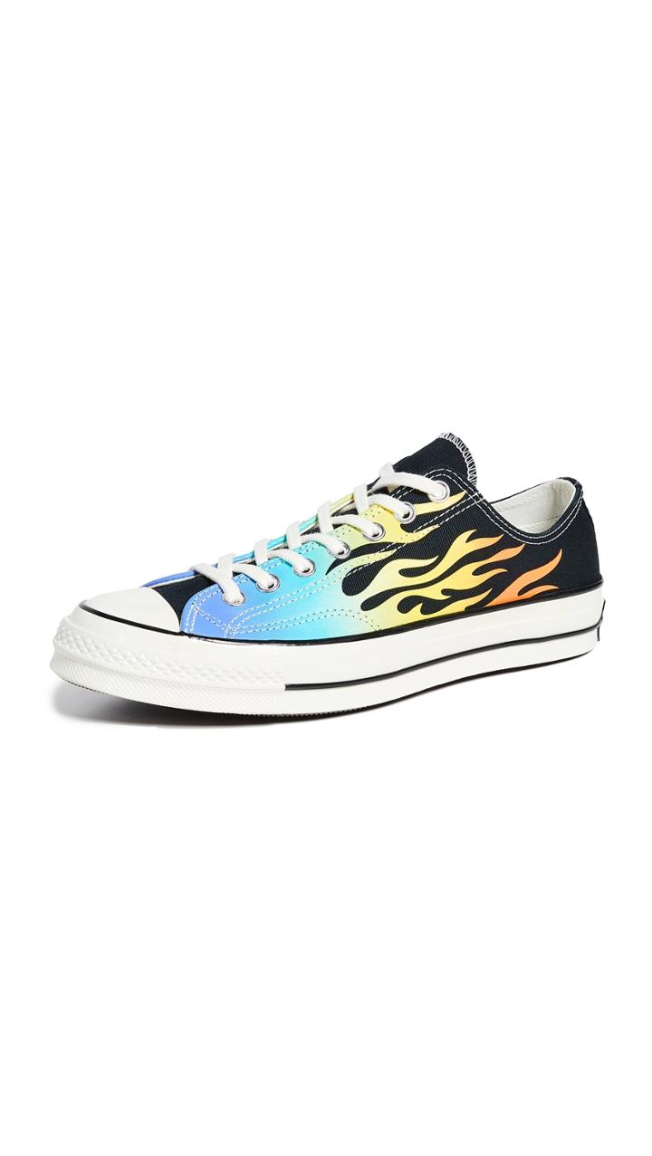 Converse Chuck 70 Archive Flame Print Oxfords