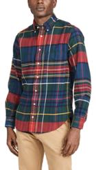 Gitman Vintage Big Check Flannel Button Down Shirt